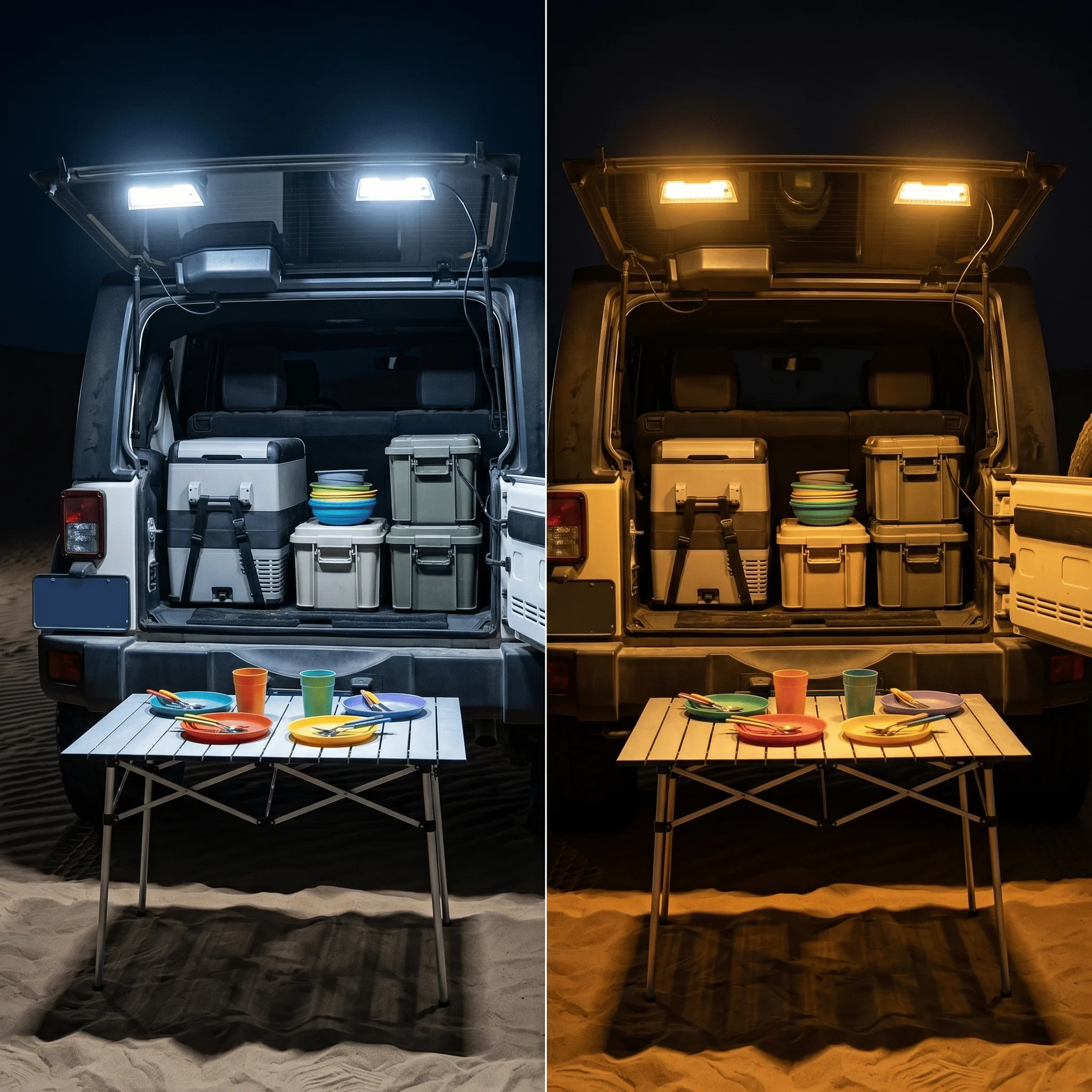 45‑Degree RV Awning LED Light with Built‑in Switch | Wall‑Mount Caravan Motorhome Exterior Porch Utility Lamp
